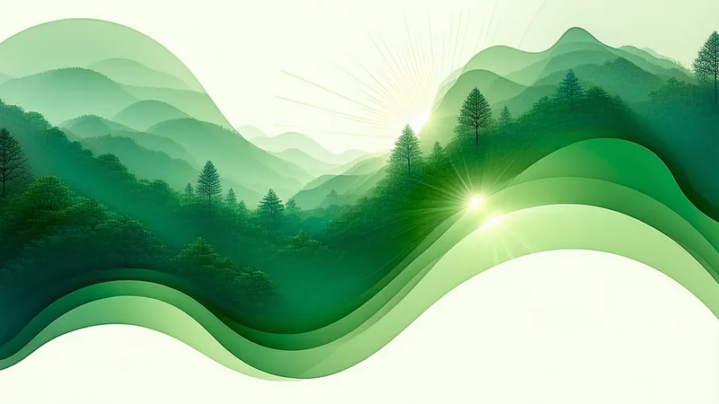 Abstract visual representing employee pension engagement and transparency